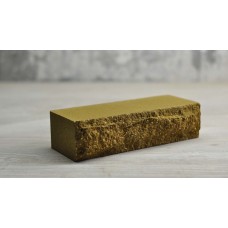 Brick torn rock wall Mustard "Slim Stone"