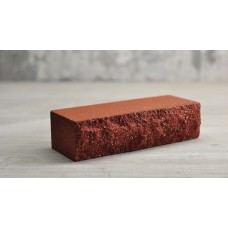 Brick torn rock wall Red "Slim Stone"