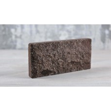 Плитка цокольна рвана скеля Коричневий "Slim Stone"