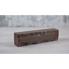 Цегла блискавка половинка стінова Коричневий "Slim Stone"