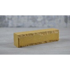 Цегла блискавка половинка стінова Жовтий "Slim Stone"