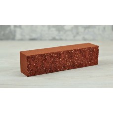 Brick chipped marble half wall Cherry "Slim Stone"