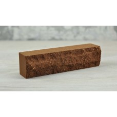 Brick torn rock half wall Cappuccino "Slim Stone"