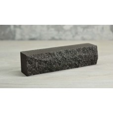 Brick torn rock half wall Graphite "Slim Stone"