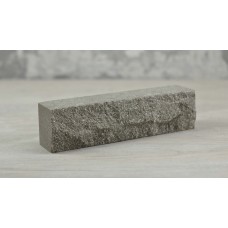 Цегла рвана скеля половинка стінова Сірий "Slim Stone"