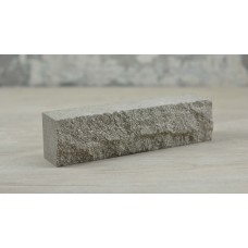 Brick torn rock half wall Light-Gray "Slim Stone"