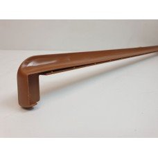 End cap for a window drain of 600 mm (Golden oak RAL 8003)