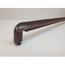 End cap for a window drain of 600 mm (Brown RAL 8017)