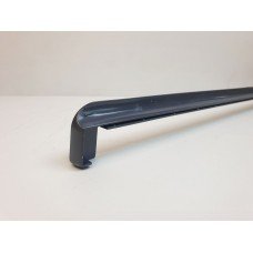 End cap for a window drain of 600 mm (Graphite RAL 7024,7016)